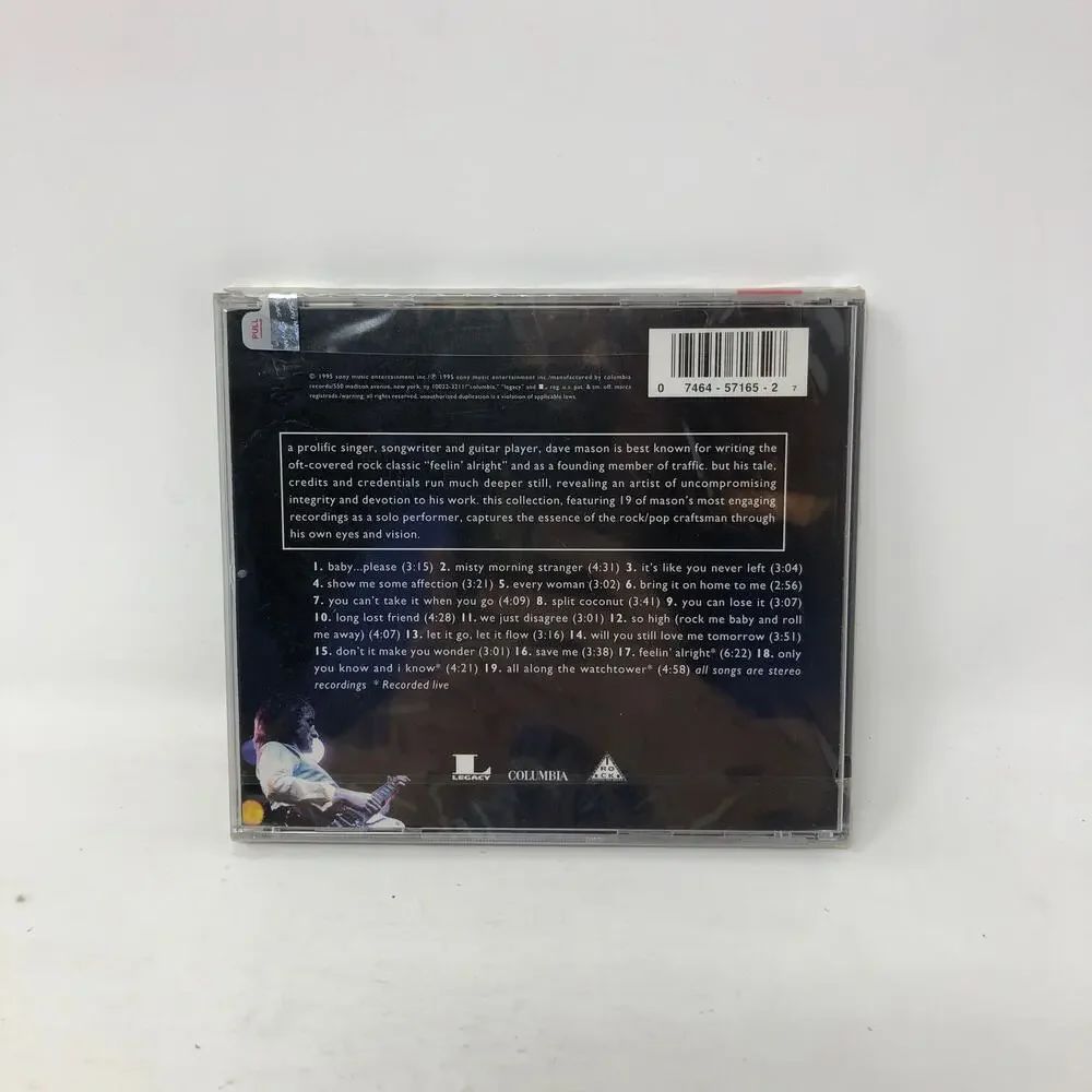 Dave Mason - The Best Of Dave Mason 1995 Factory Sealed CD New